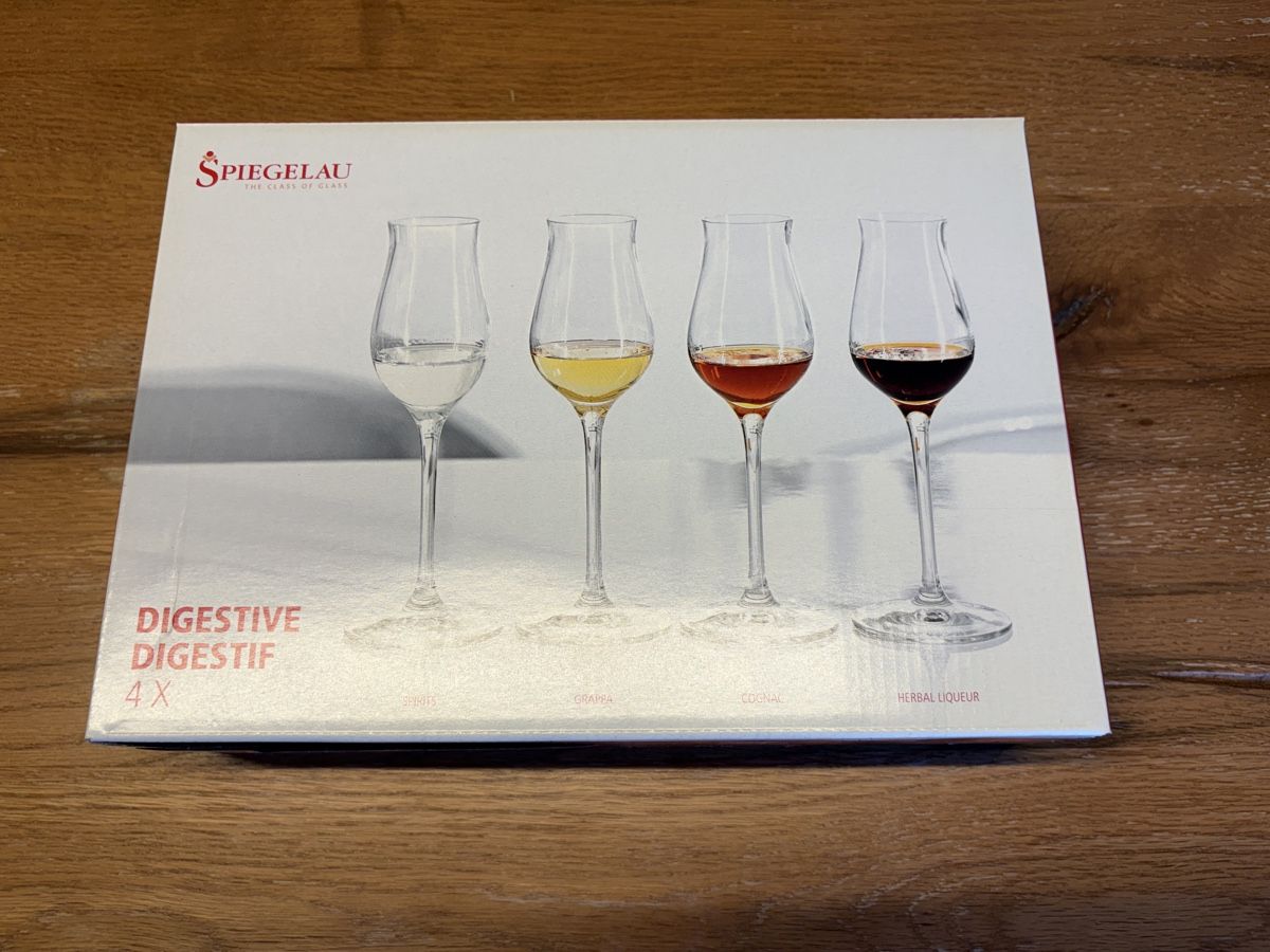Gläser: 4x Spiegelau Digestif Kristallgläser – Neu und originalverpackt aus La Neuveville von pas_y2nl