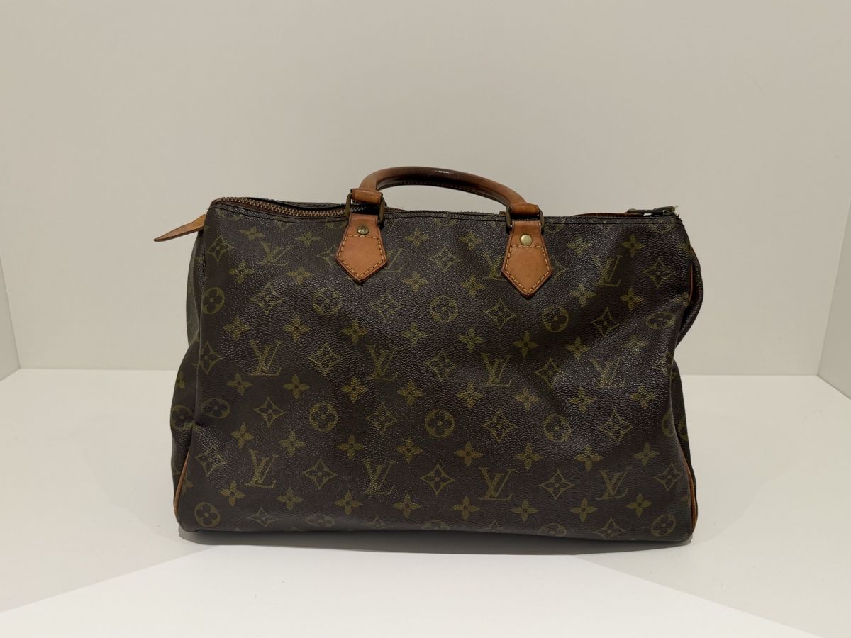 Louis Vuitton Taschen für Damen: Louis Vuitton Speedy 35 Browns Monogram – Gebraucht aus Igis von fz23_ 1