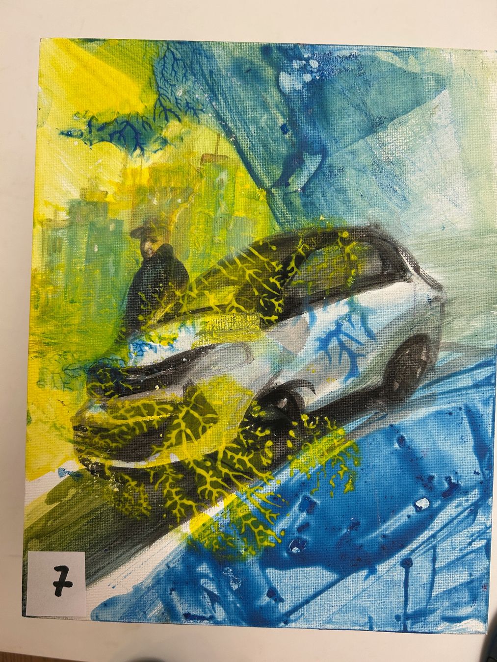 Dipinti: Kunst Unikate 8 Exemplare, Bild Nr. 7 – Nuovo (secondo la descrizione) da Rheineck venduto da emma.gut 1