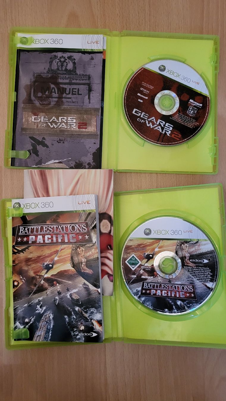 Giochi: X box 360 Spiele Sammlung 5x Kompl. – Usato da Biel/Bienne venduto da Retrohr 1