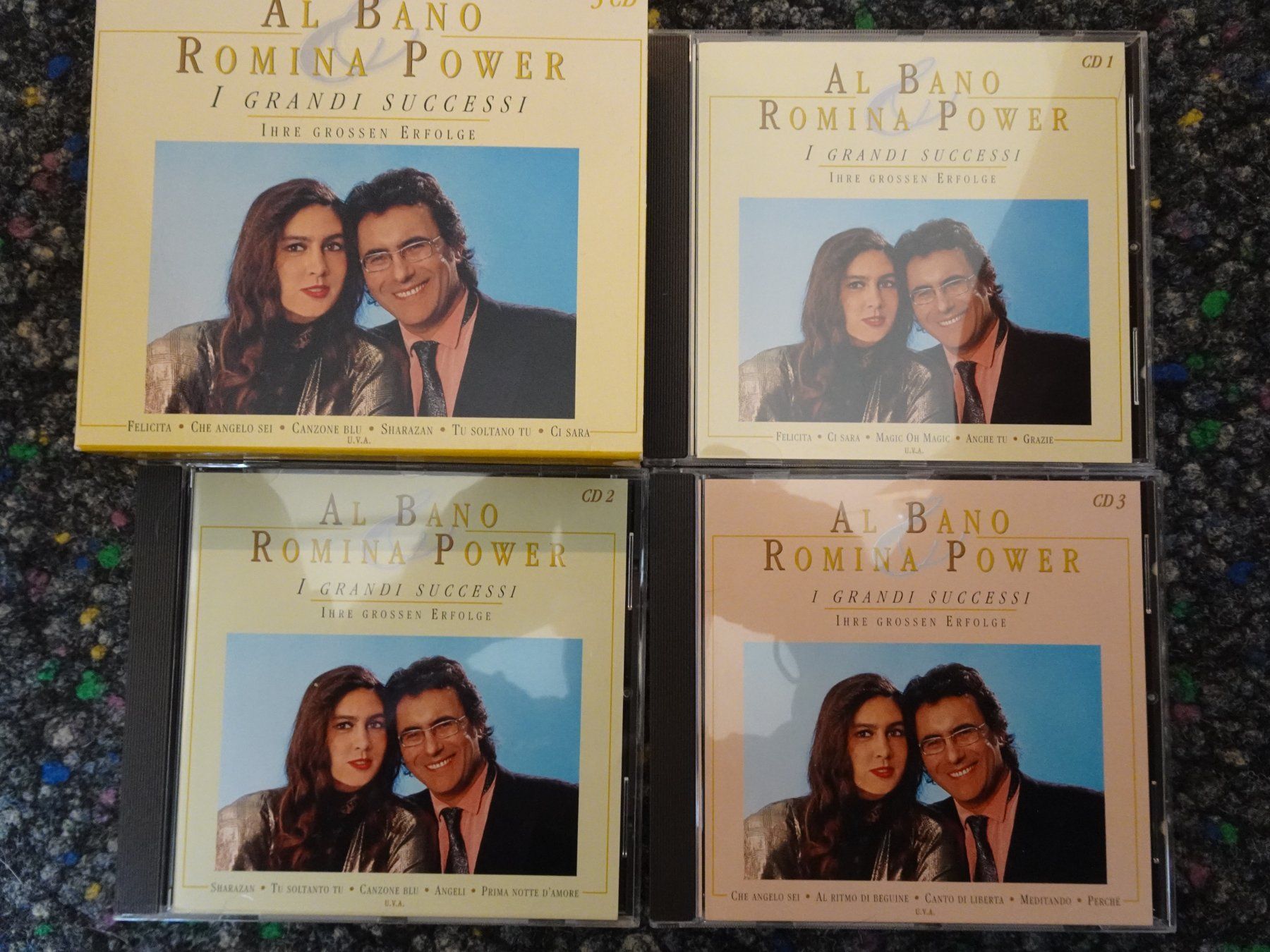 CDs: 3CD-Set : Al Bano & Romina Power – Gebraucht aus Lotzwil von Kiddis