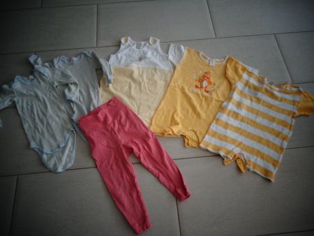 6-teiliges Baby/ Kleiderpaket Gr. 86-98