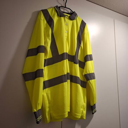 Portwest HiVis Langarm-Polohemd
