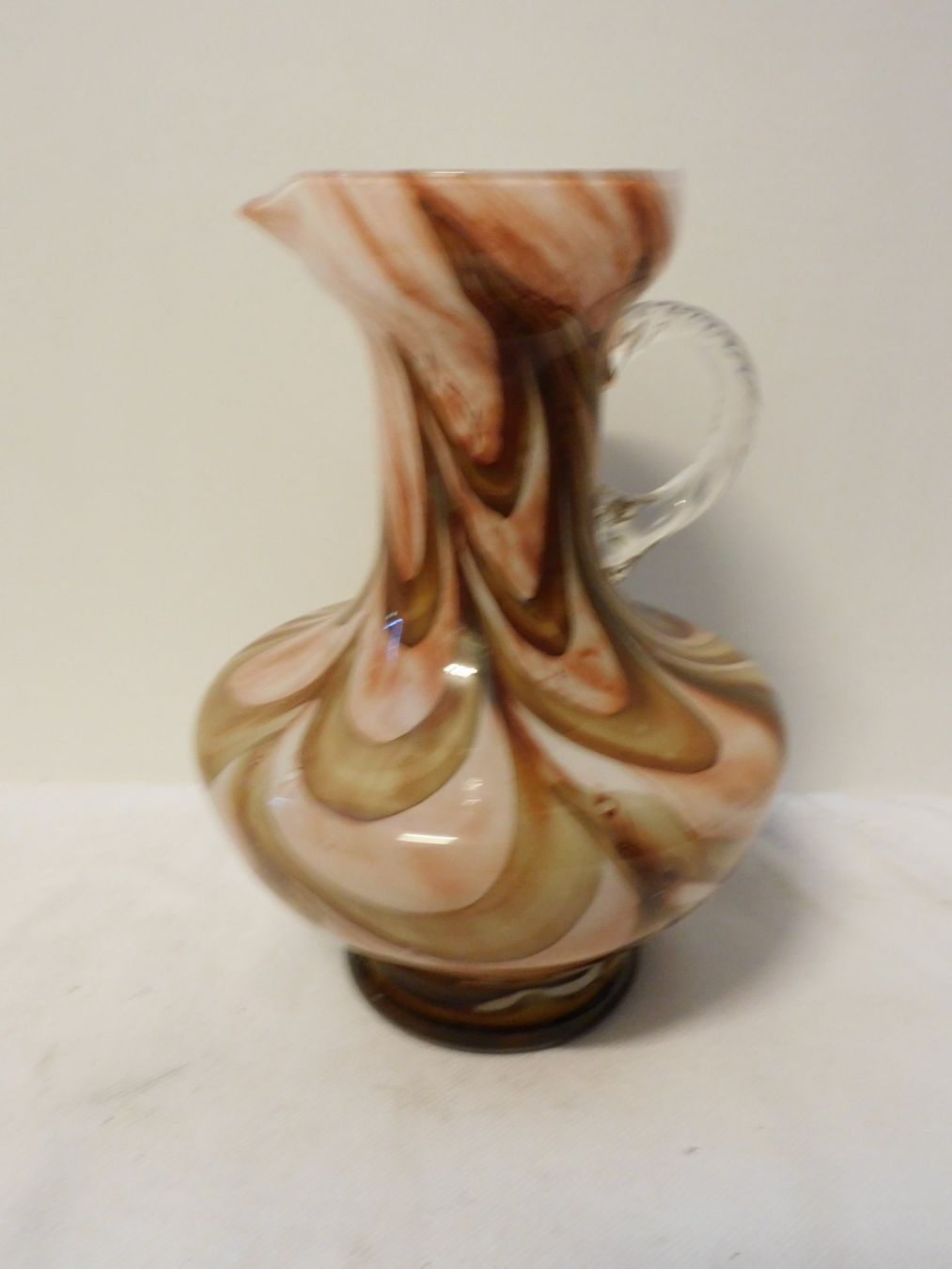 Murano Vasi & Recipienti: Schicke Glaskaraffe Opaline Florenz – Usato da sursee venduto da trilli-tralli 1