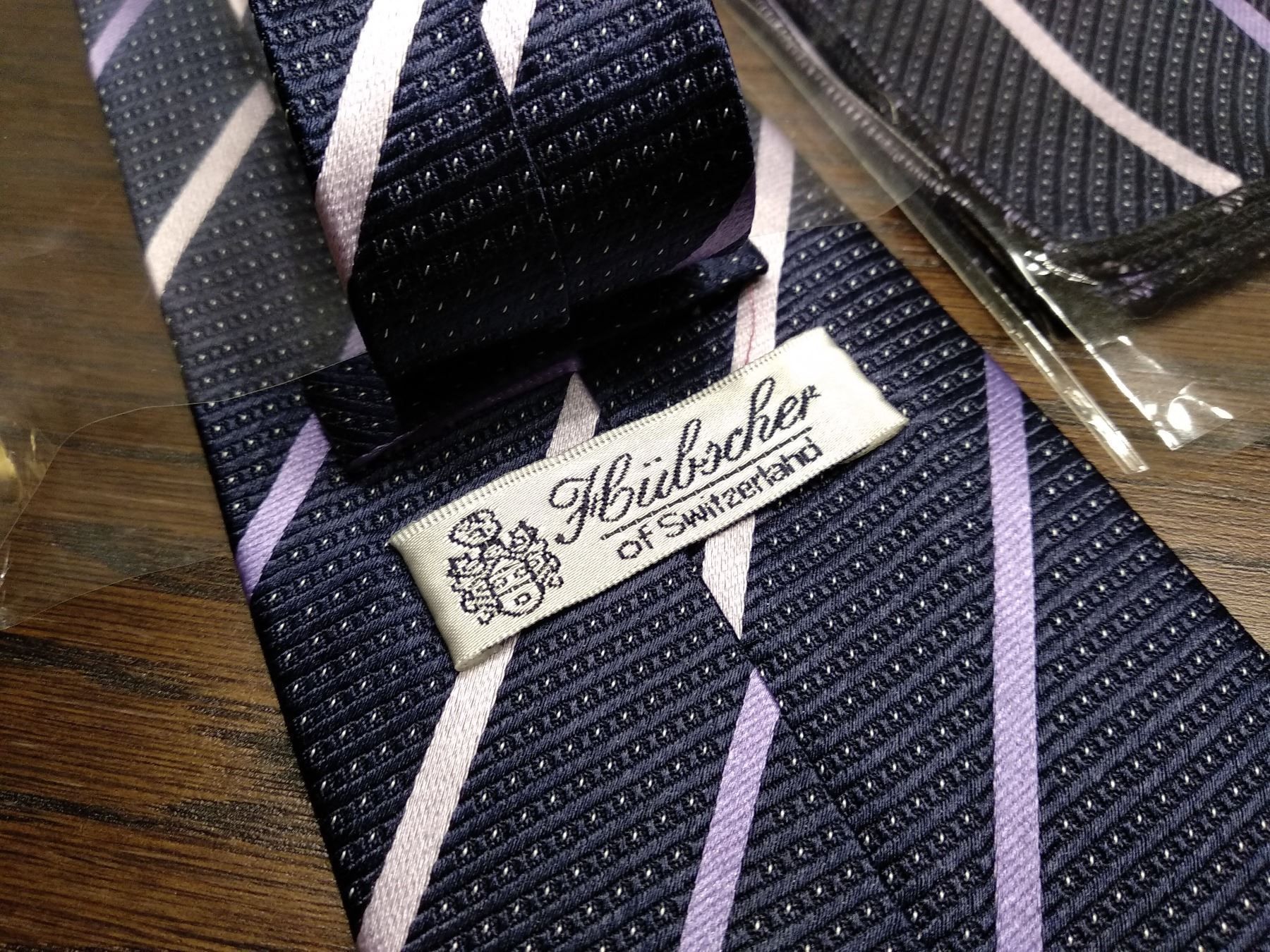 Cravatte: Kravatte mit Einstecktuch / Pochette – Nuovo e nell'imballaggio originale da Gebenstorf venduto da Elchenn 3