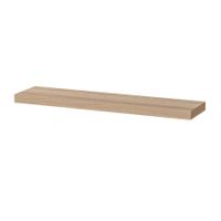 LACK Wall shelf, white stained oak effect, 110x26 cm