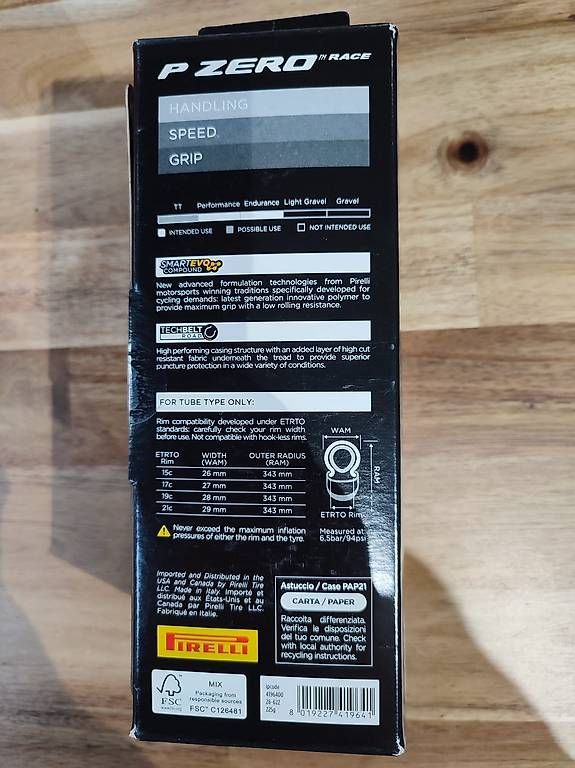 Pneus & Kompletträder: 50% COPERTONE STRADA PIRELLI SMARTEVO COMPOUND 700X28C – Gebraucht aus Rivera von inf_qr2h 1