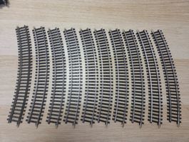 Märklin 10 x 2131 gebogenes gleis K H0