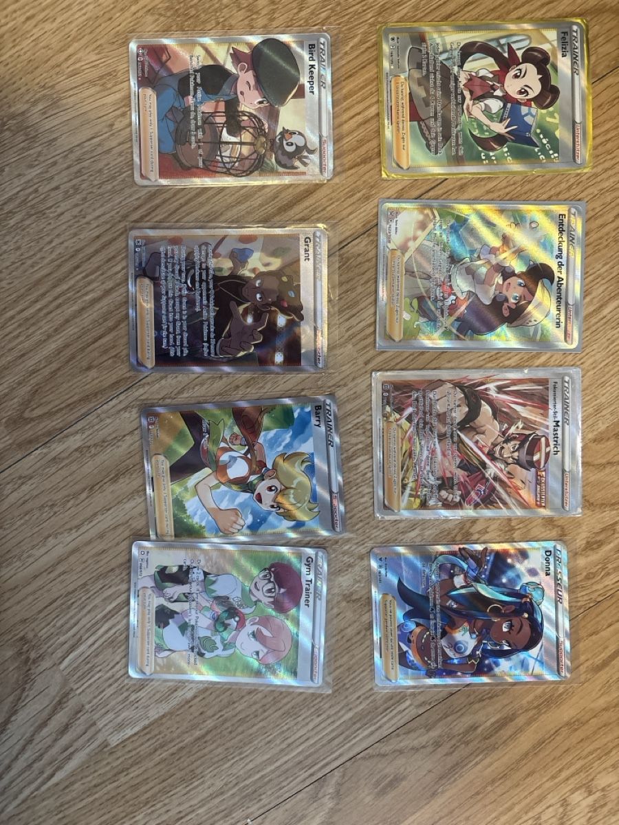Cartoline: Pokémon Trainer Karten Set 8 Stück – Nuovo (secondo la descrizione) da Zollikon venduto da ale_x2b2