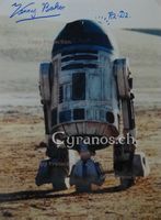 Kenny Baker (1934-2016) STAR WARS - sign. Grossfoto
