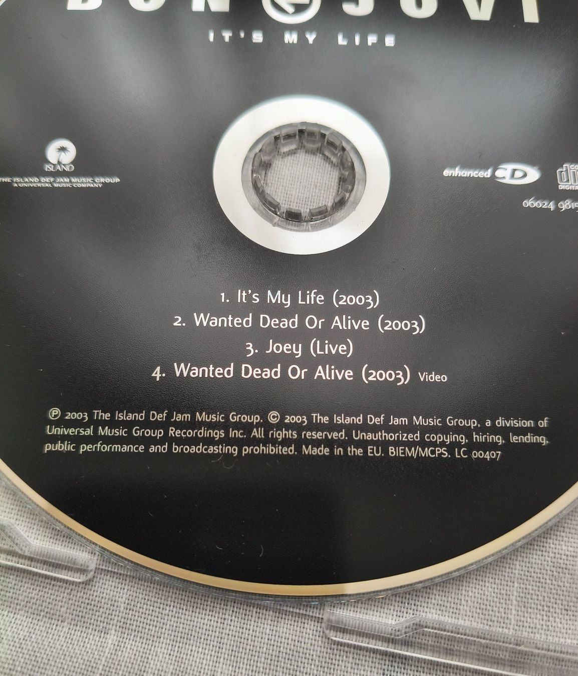 CD: CD "BON JOVI - IT'S MY LIFE" – Usato da Binningen venduto da mar_2jlr 5