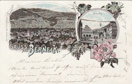 Berneck-Litho-Marktplatz-1897