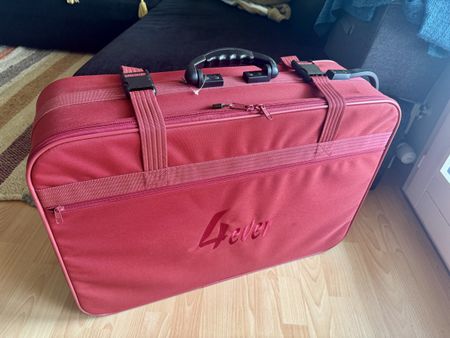 Koffer Reisetasche, Rot, Top Zustand für Reise!