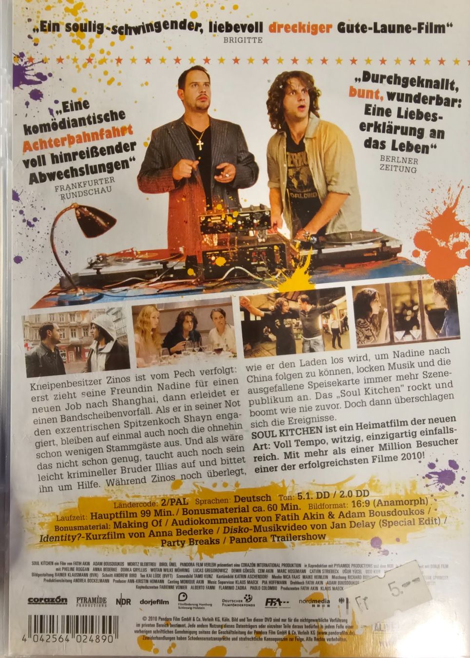 Tutti i DVDs: Soul Kitchen – Usato da Wahlen b. Laufen venduto da Cg10 1