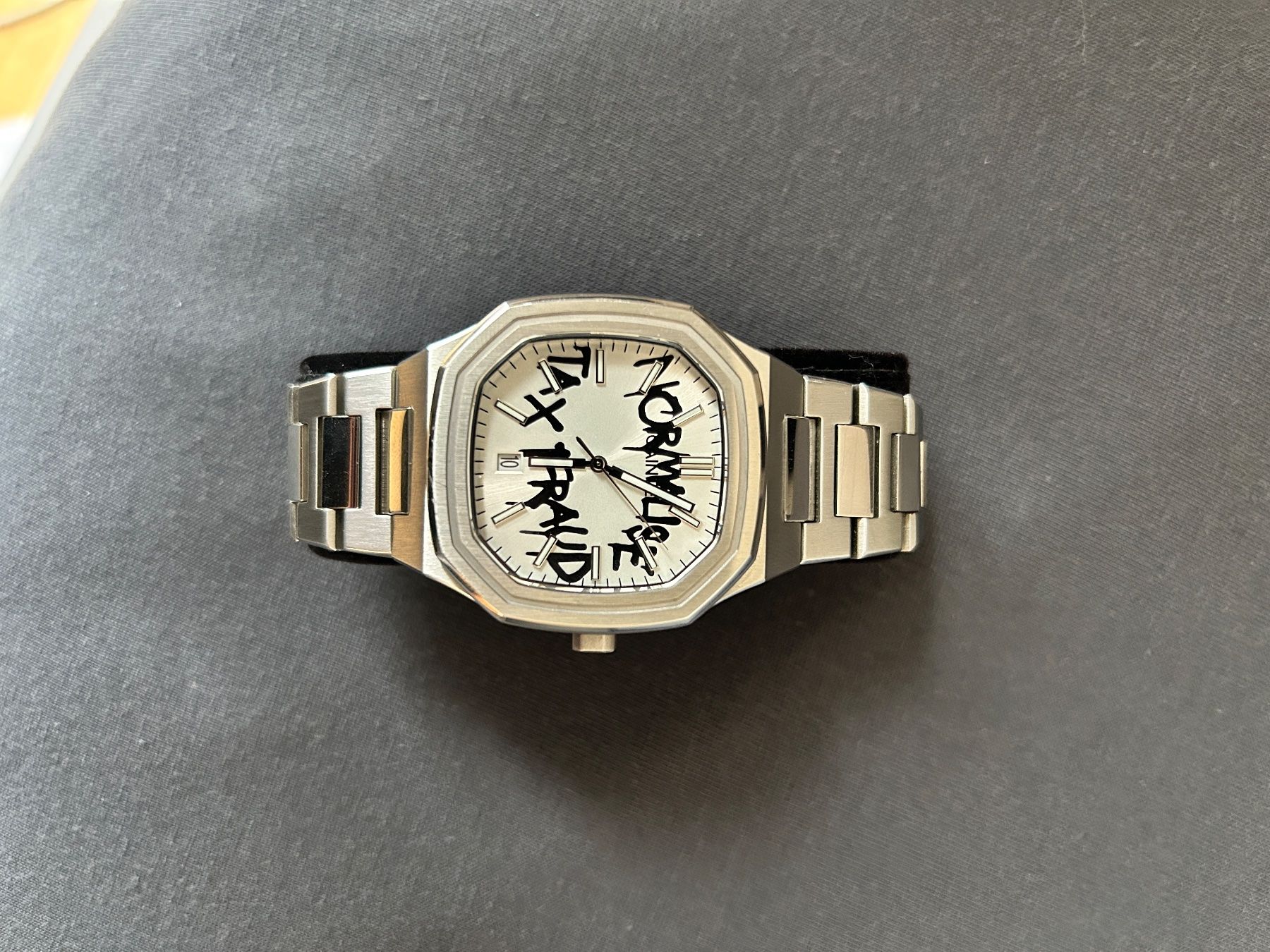 Orologi: Caintè Uhr - Normalise Tax Fraud – Nuovo (secondo la descrizione) da Rossrüti venduto da MarktKompass