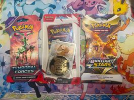 3 Booster Brilliant Stars Destined Rivals Temporal Forces !!