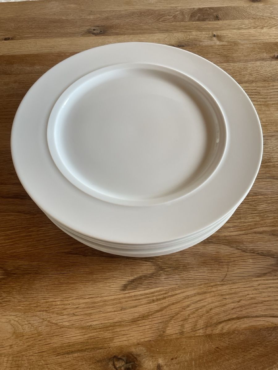 Hutschenreuther Piatti: 8 Hutschenreuther Platzteller – Usato da Freidorf TG venduto da ibipatria