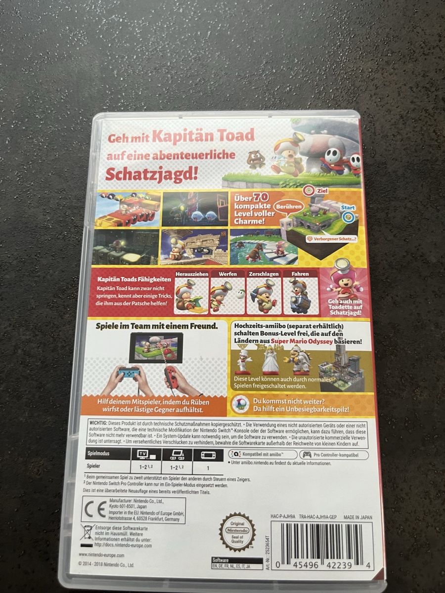 Nintendo Jeux: Nintendo Switch Captain Toad Treasure Tracker – D'occasion à Lohn-Ammannsegg par Moon777 1