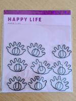 Happy Life 9x Augen Büroklammern Set, neu & originalverpackt