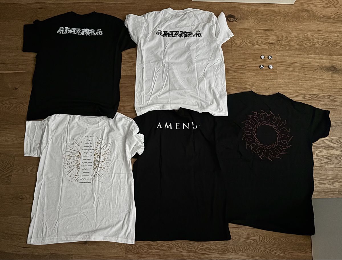 T-shirt: AMENRA shirts pins Postcore Hardcore – Nuovo (secondo la descrizione) da Egg b. Zürich venduto da superman1975 2