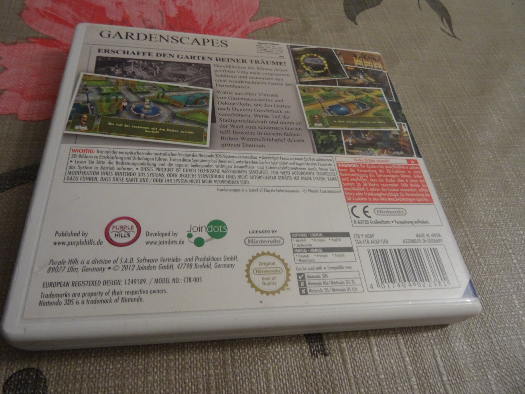 Nintendo Spiele: Garden Scapes 3DS – Gebraucht aus Olten von Disc-Ausverkauf 2