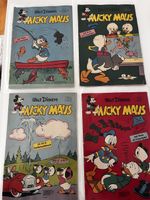 4 Micky Maus Hefte Walt Disney 1960 bis 1961 