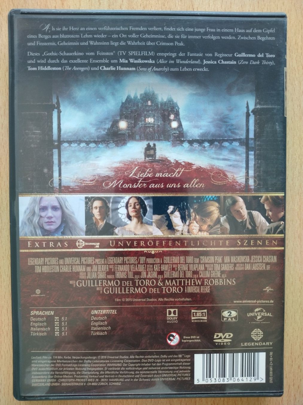 Alle DVDs: Crimson Peak – Gebraucht aus Jona von Argus36 1