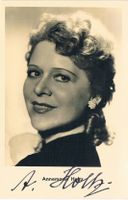 Annemarie Holtz 1899-1987 Autogramm Vintage Foto 9x14cm