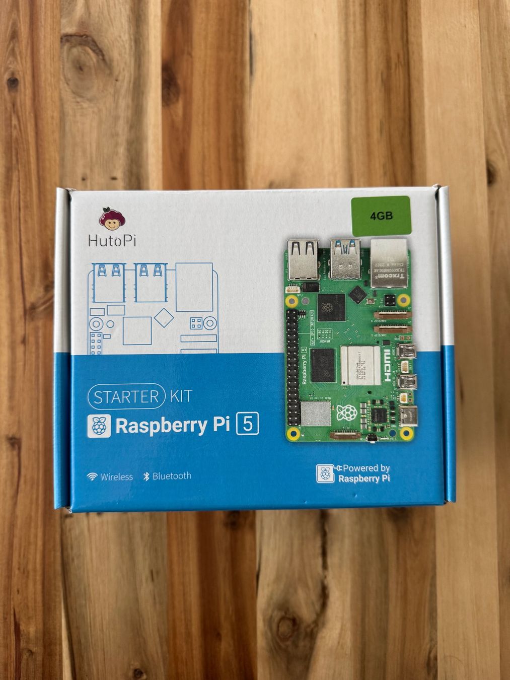 Raspberry Pi PCs: Raspberry Pi 5 Starter Kit - 4GB version - HutoPi – Neuf avec emballage d'origine à Strengelbach par MXNX55
