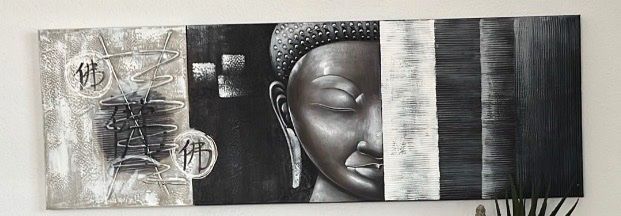 Poster & Bilder: Leinwandbild  Buddha 150x50cm – Gebraucht aus Hochdorf von Be-ro 3