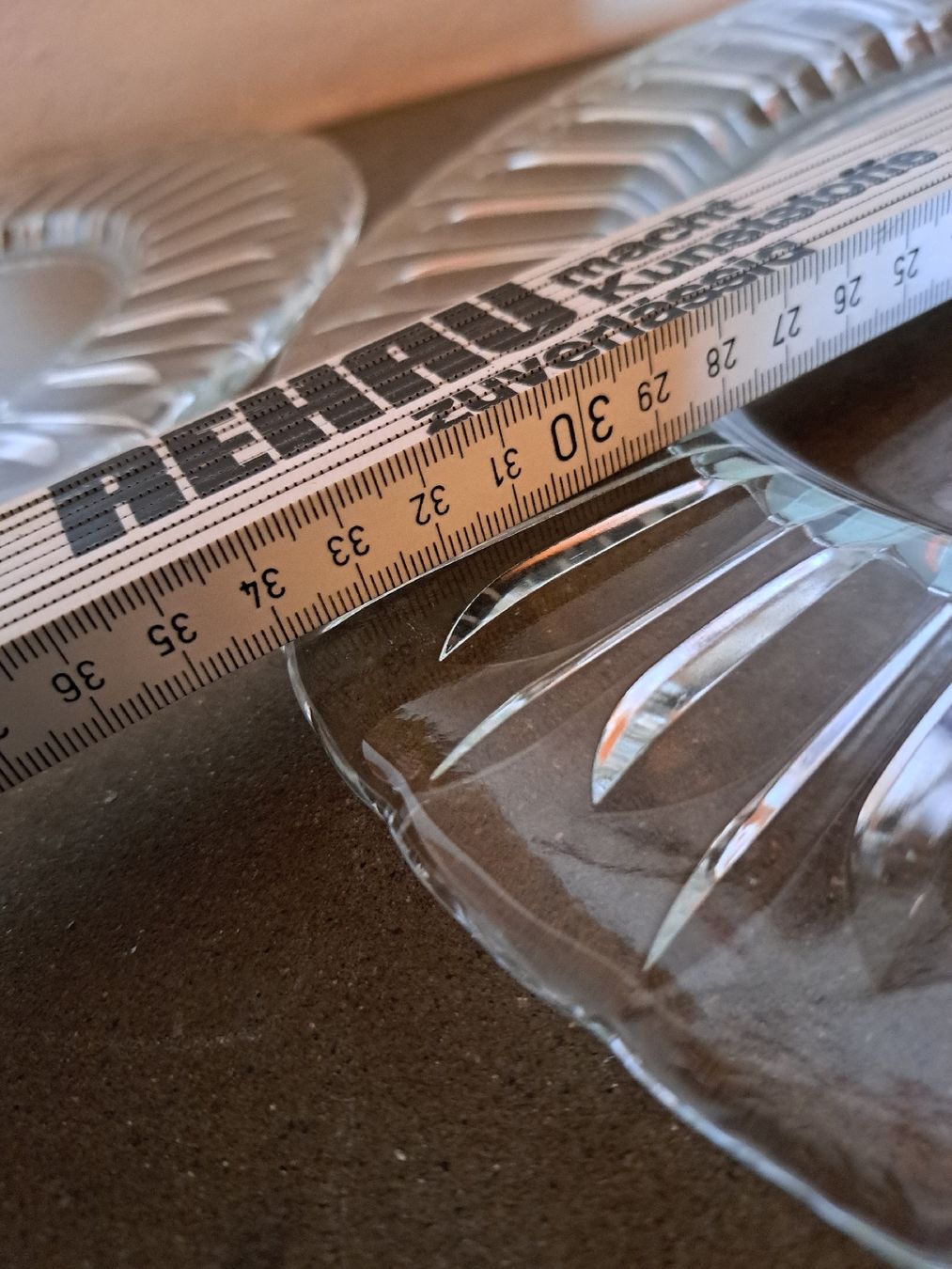 Servierplatten: Casa Bella Glas Teller Set, 2 Stk,  – Neu (gemäss Beschreibung) aus Kölliken von Upcycling-by-Mc-TAM 3