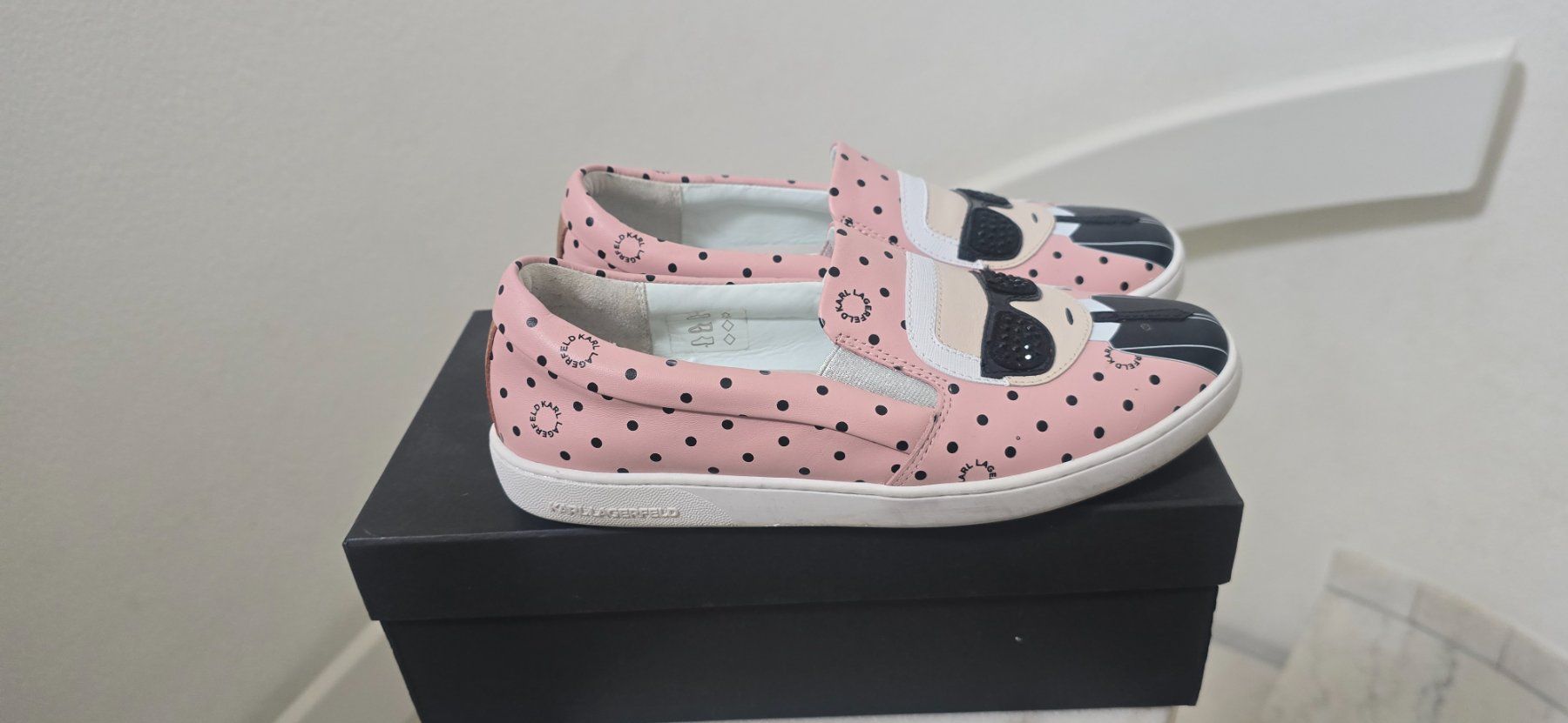 Karl Lagerfeld Scarpe da donna: Karl Lagerfeld leather loafers – Usato da Spreitenbach venduto da Breezyel 1