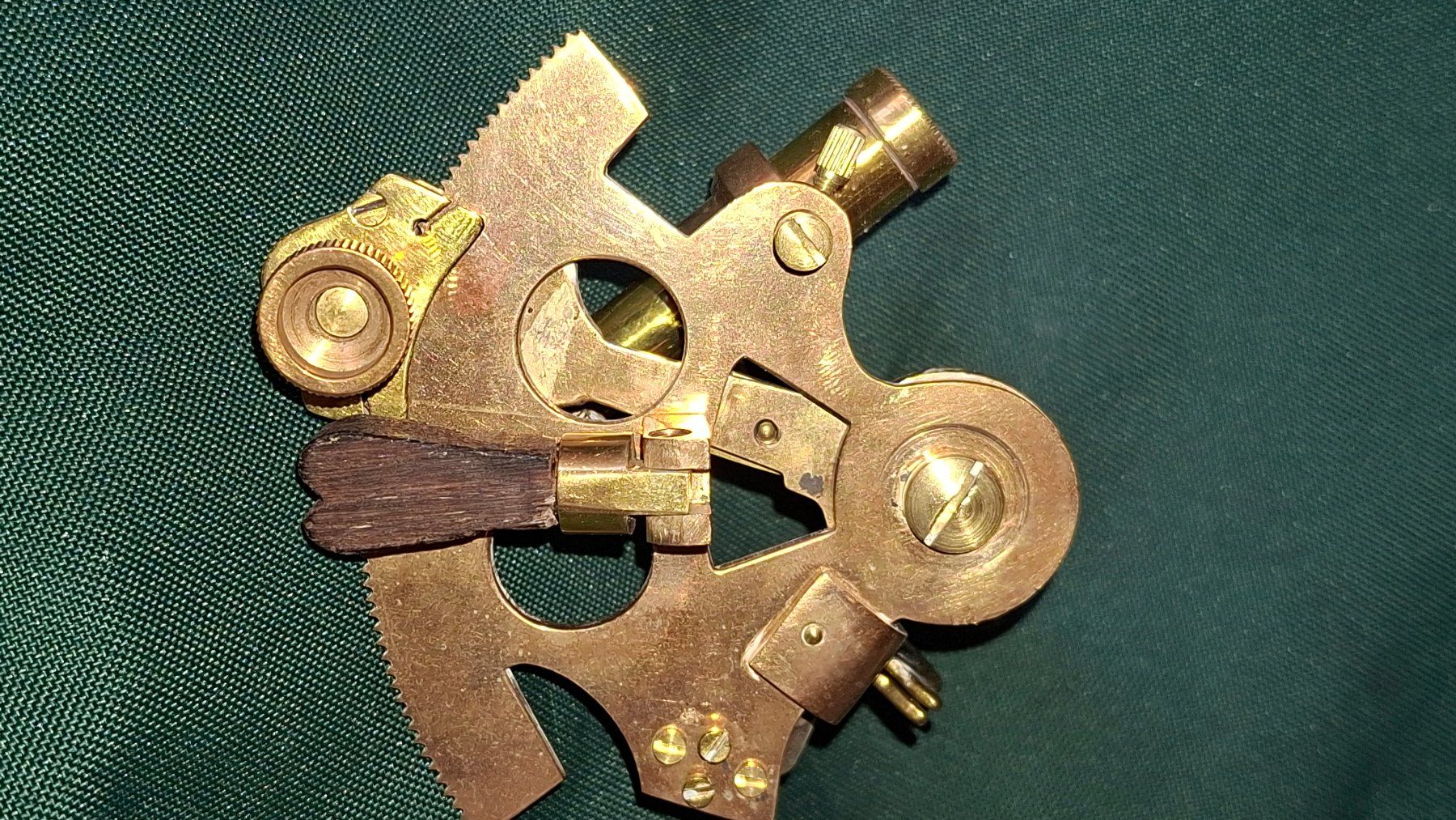 Stanley Messen: Antiker Sextant Messing Stanley London – Gebraucht aus Weiningen ZH von Annakatharina 2