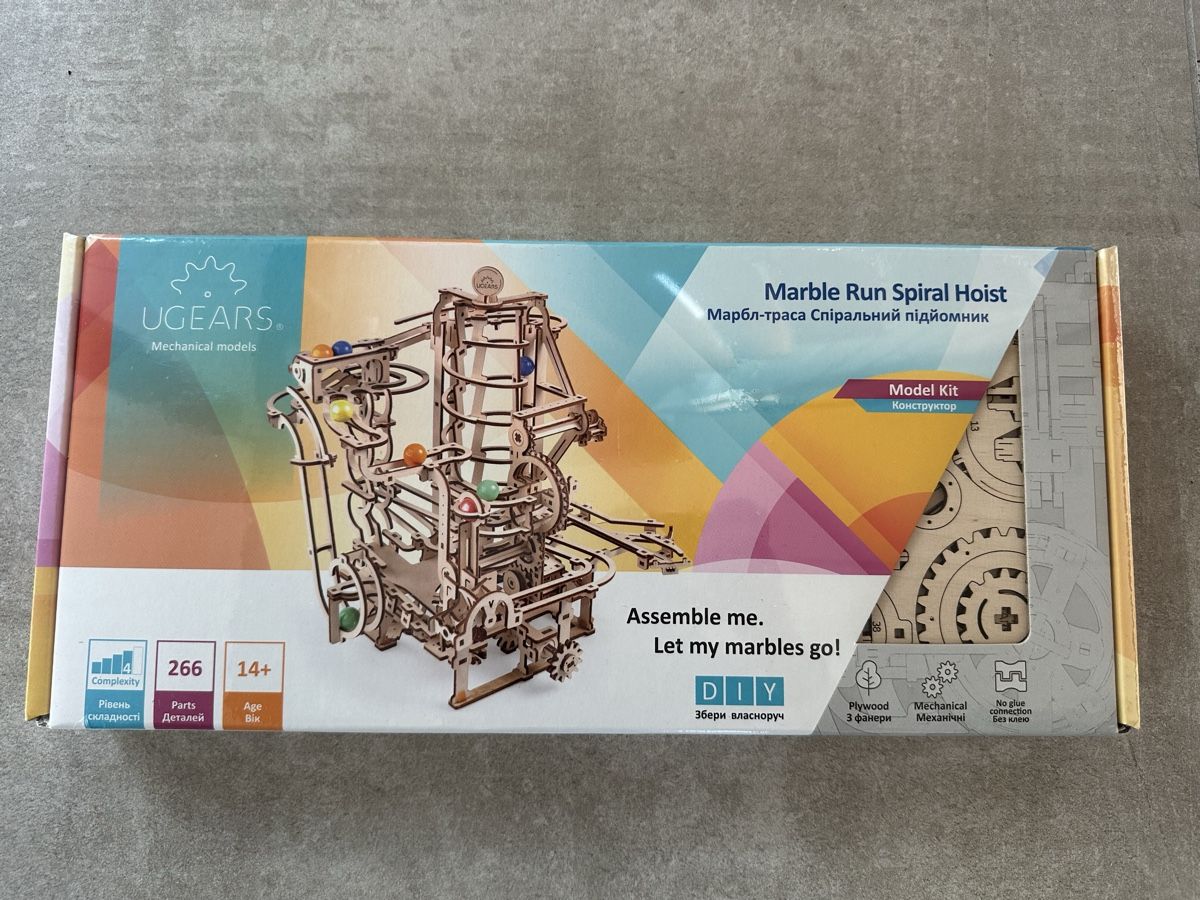 Giocattoli: Marble Run Spiral Hoist/ Holzkugelbahn – Nuovo e nell'imballaggio originale da Orbe venduto da Geneva83