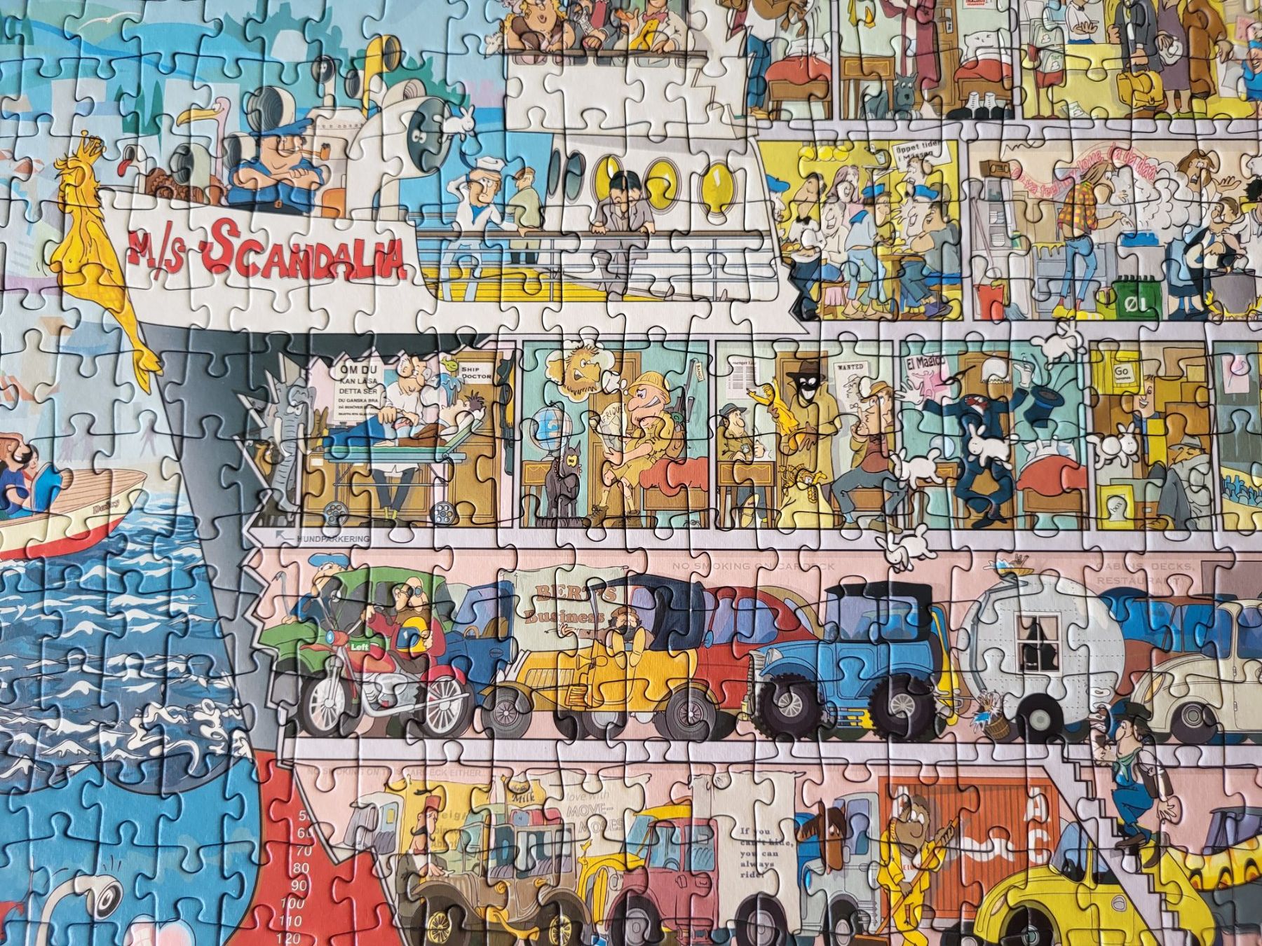 Heye Puzzle: HEYE Puzzle ANDERS LYON cruise 1500 Teile – Usato da Therwil venduto da Nika123 3