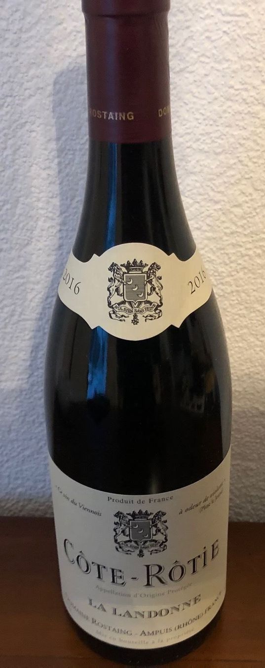 Wein: ROSTAING COTE-ROTIE LA LANDONNE 2016 – Neu und originalverpackt aus Crans VS von wine-trader