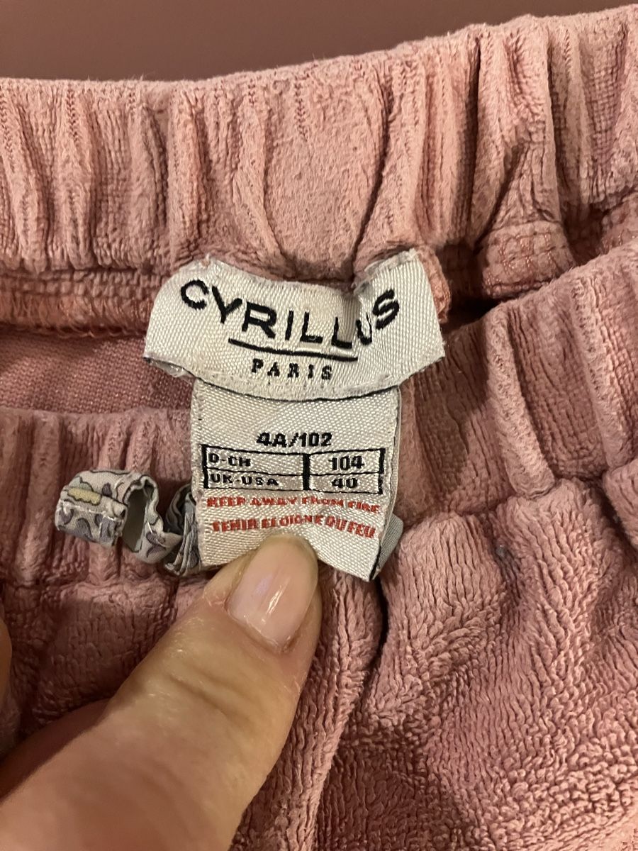 Cyrillus Hosen: Plüsch Hose, Grösse 104, Cyrillus Paris – Gebraucht aus Winterthur von hirschgeweih 3