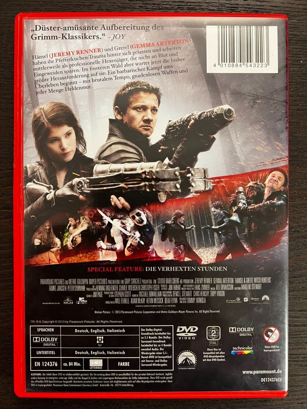 Tutti i DVDs: Hänsel & Gretel Hexenjäger – Usato da Zürich venduto da FilmFreunde 1