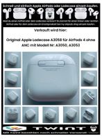 Ladecase A3058 für AirPods 4 Gen. ohne ANC Einzeln Fabrikneu