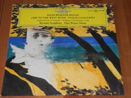 HENZE: ODE TO THE WEST WIND / VIOLINKONZERT - DGG