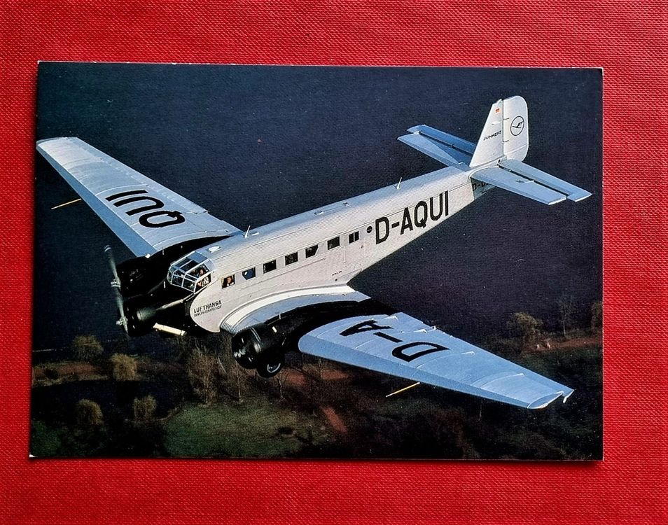Herpa - 019040 - Avion de modellisme Junkers Ju-52/3 m Lufthansa, Argenté