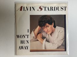 Alvin Stardust Single - I Won’t Run Away/Tigers Don’t Climb