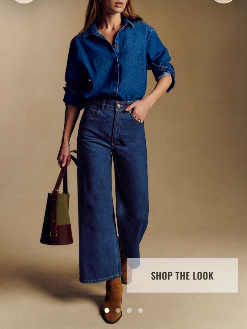 Sezane Jeans: Jean Le Crop Sézane 36 – Neu und originalverpackt aus Zürich von ale_5cyj