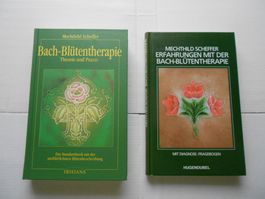 Bach-Blütentherapie Bücher von Mechtild Scheffer Set (2)