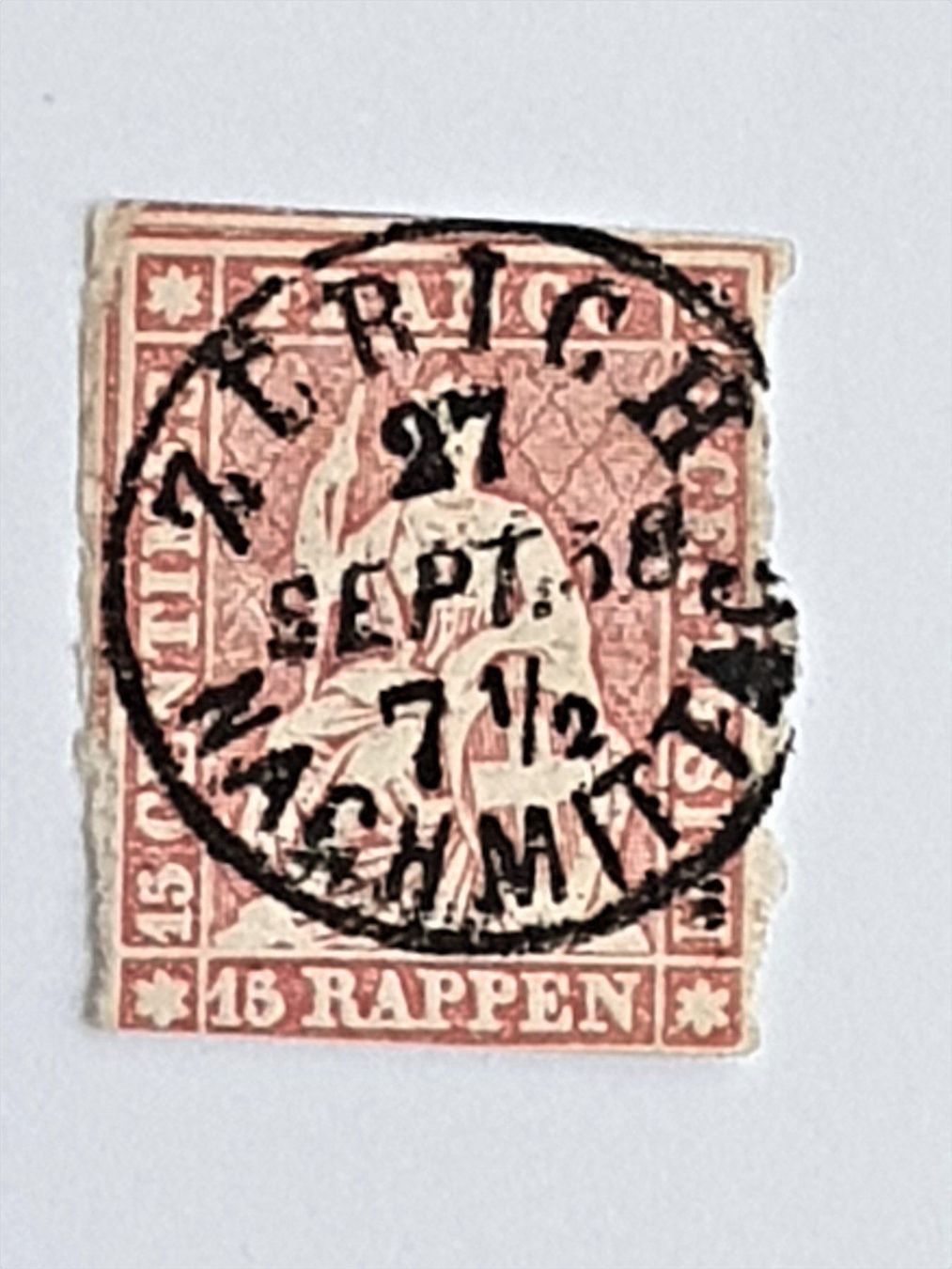 Tutti i francobolli: (111)     Schweiz 1856 - 1857 – Usato da Schwarzhäusern venduto da Inot3 3