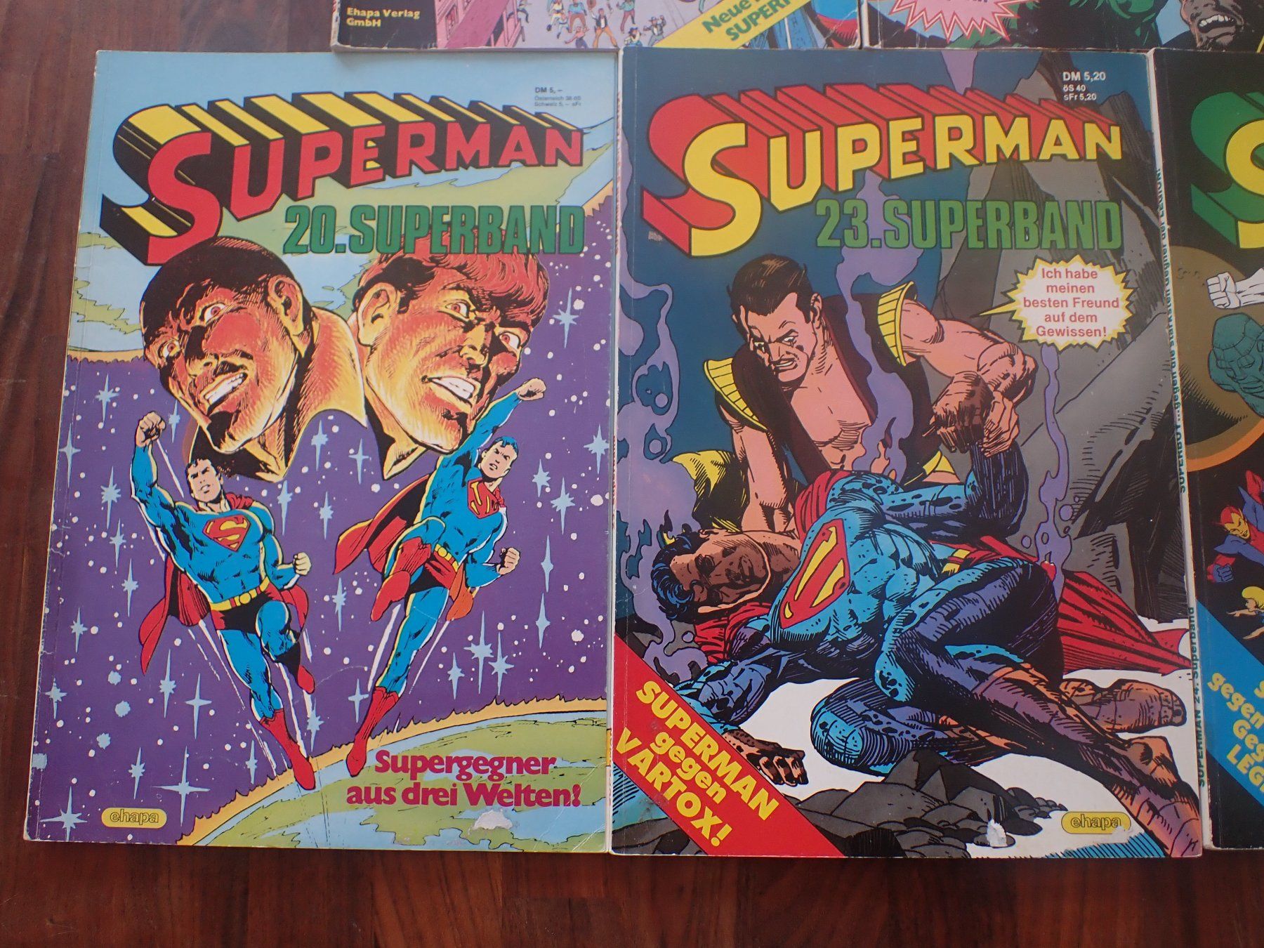 Comics: 5 alte Ehapa " SUPERMAN Superband " Comic Hefte / Alben – Gebraucht aus Geroldswil von boy5toy 3