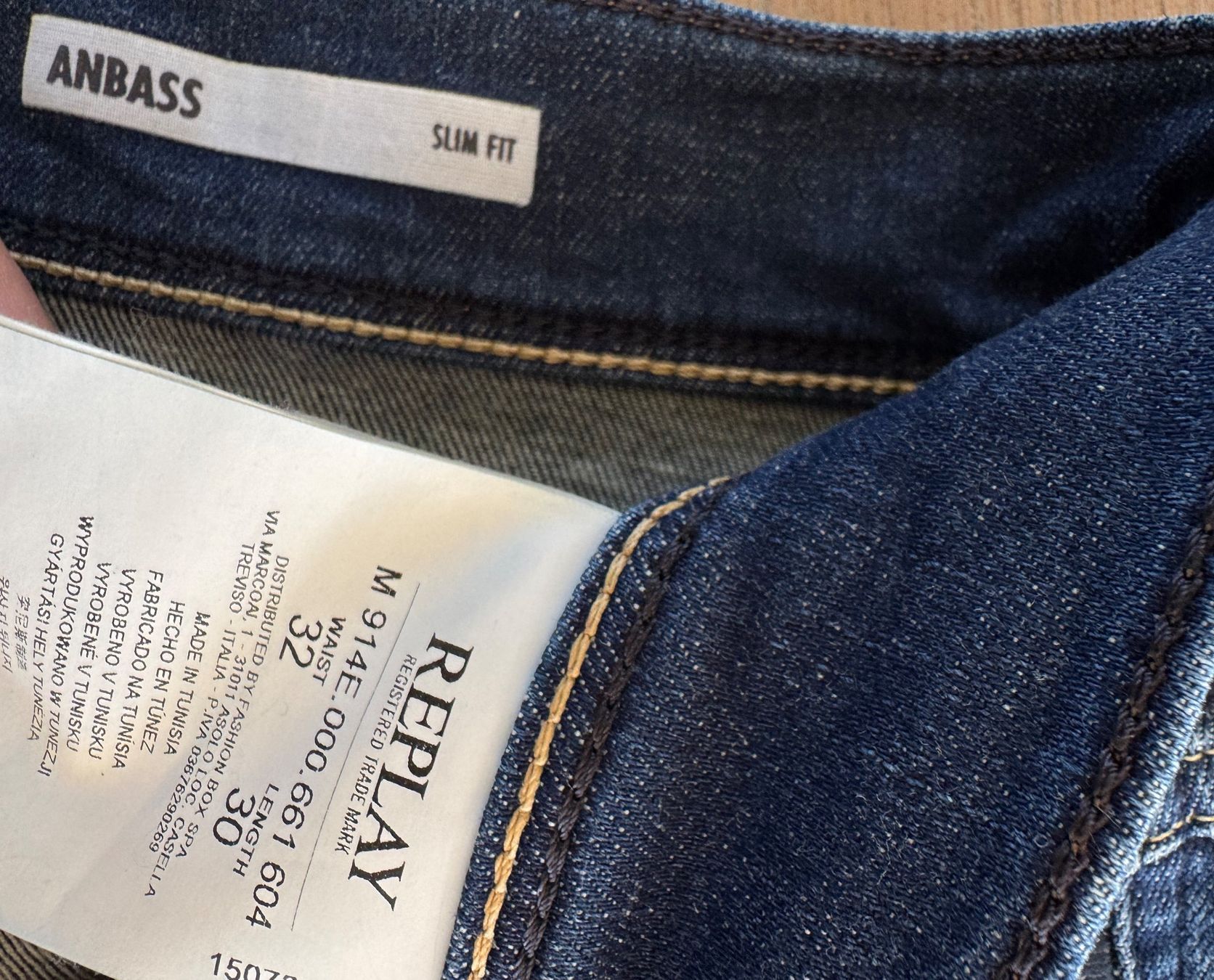 Replay Jeans: Jeans Replay Hyperflex, Homme, 32/30 – Nuovo (secondo la descrizione) da Biel/Bienne venduto da Philemon02 8