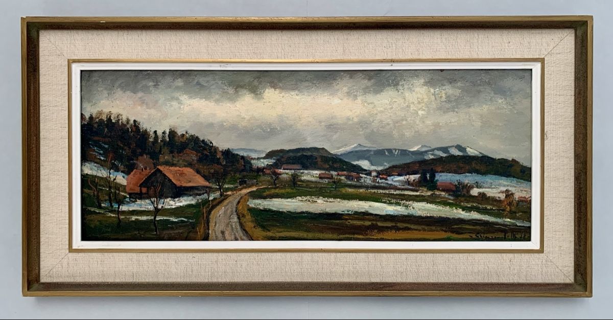Dipinti: Schweizer Kunst - Max CLÉMENT (1912-1995) – Usato da Düdingen venduto da polytropon_5