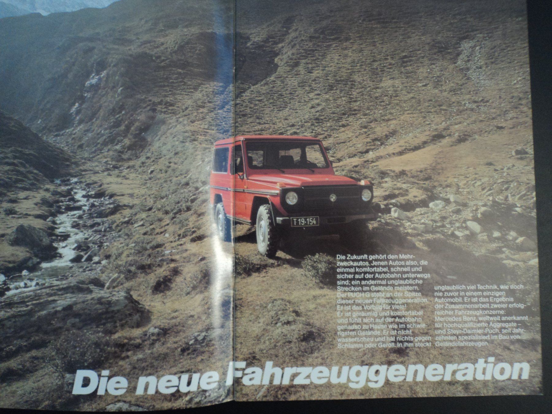 Puch Documents: Prospekt Puch G 1984 Steyr Daimler Puch – D'occasion à Schwarzenburg par modelCARama 2