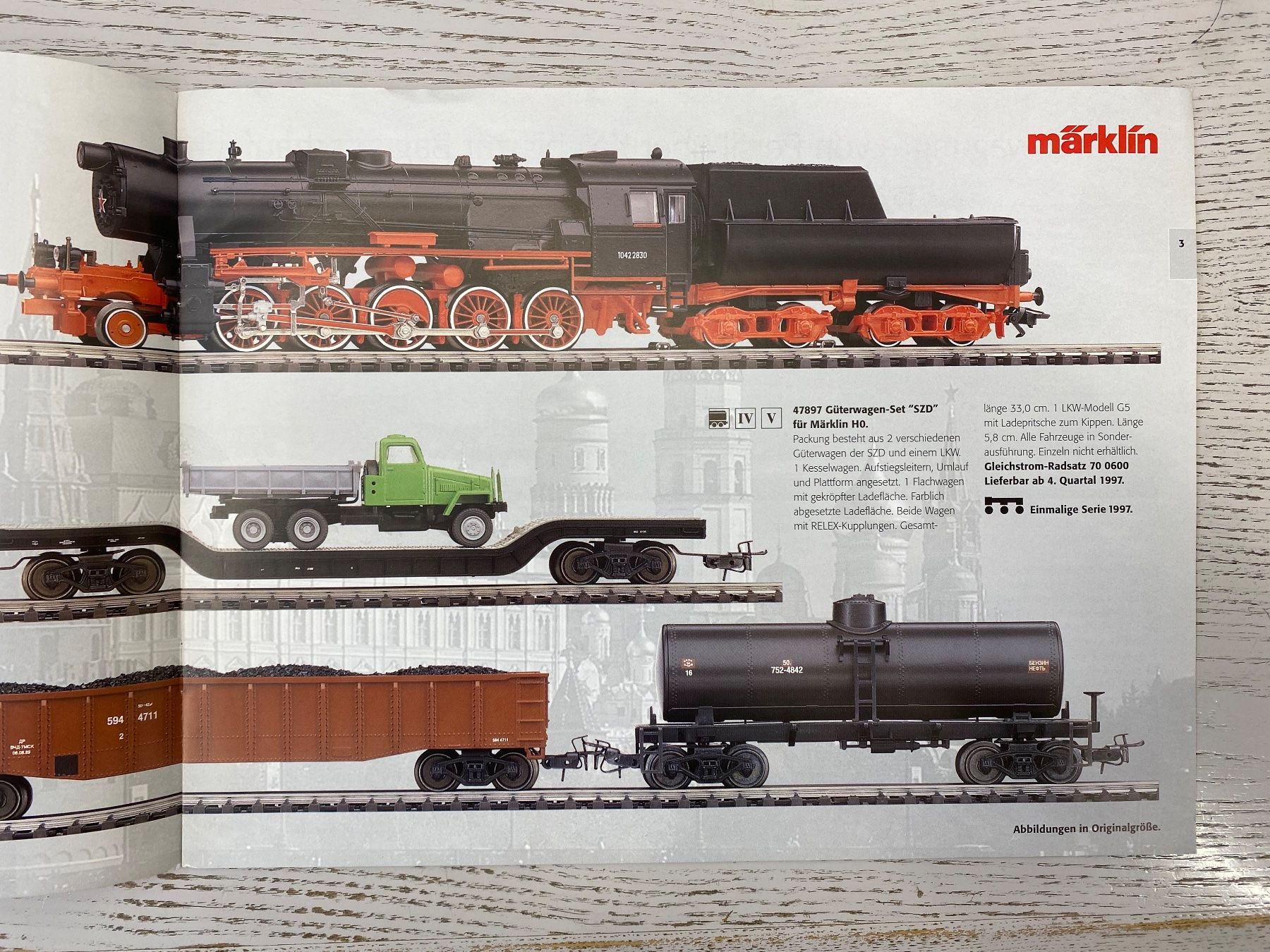 Märklin Modellini di ferrovie: Märklin Exclusiv 4/1997 DA – Usato da Lupsingen venduto da New-Haven 1